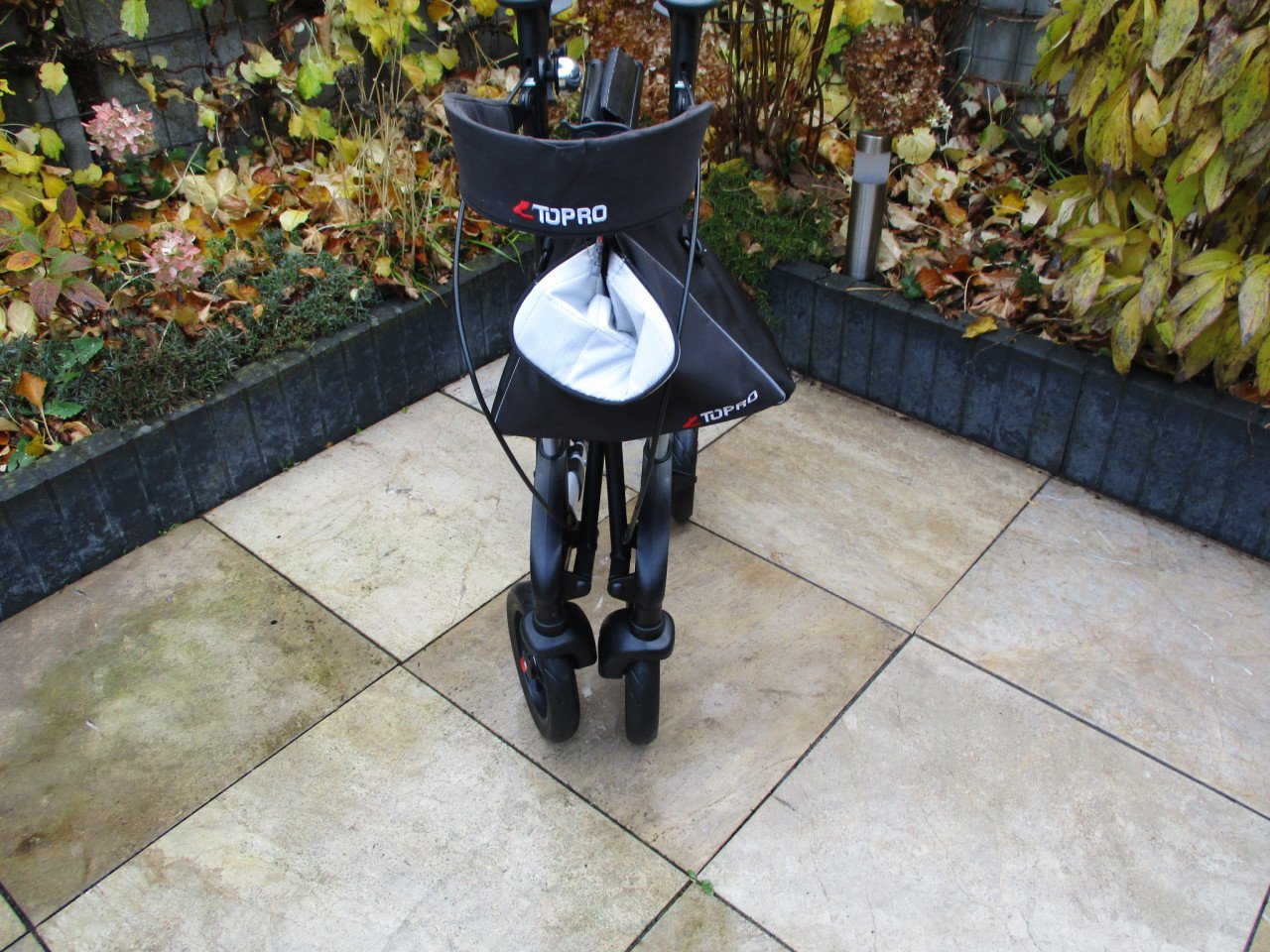 Zgan Topro Troja 2G opvouwbare lichtgewicht rollator met ...