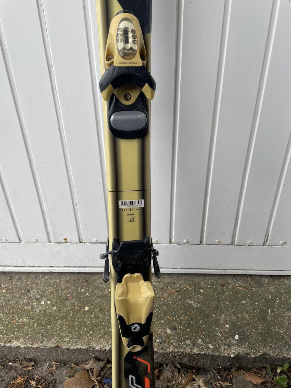 Rossignol kinderski 120cm incl verstelbare skistokken