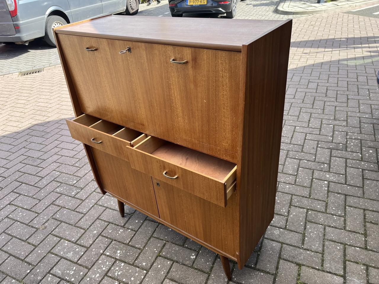 Secretaire Vintage Jaren '60 of '70