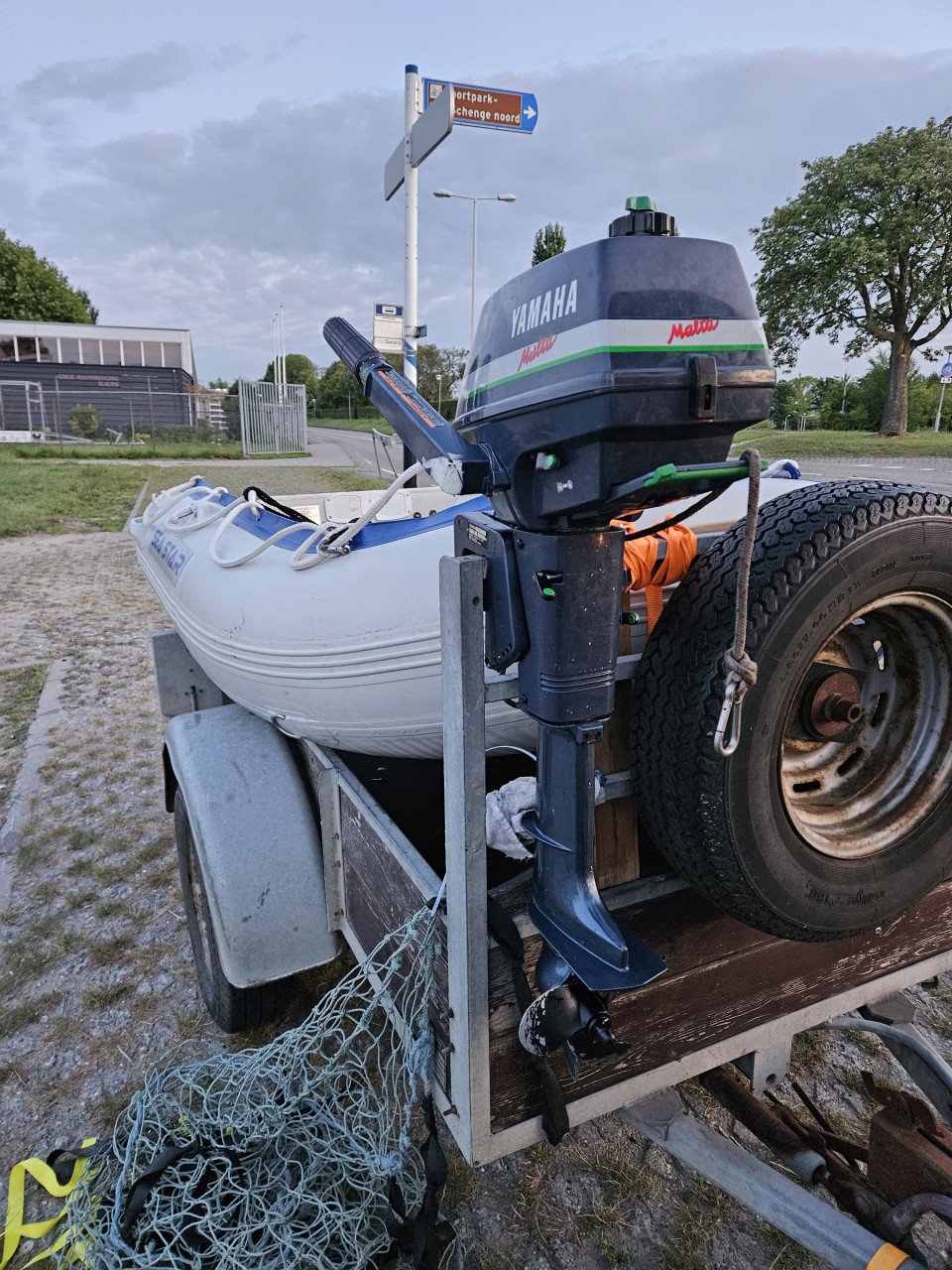 Seastar ss250 met Yahama Malta