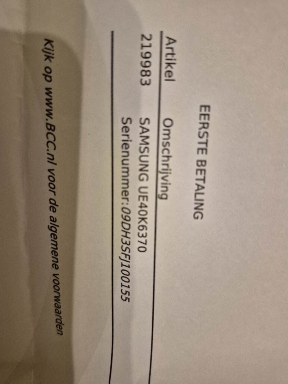 Te koop Samsung curved tv