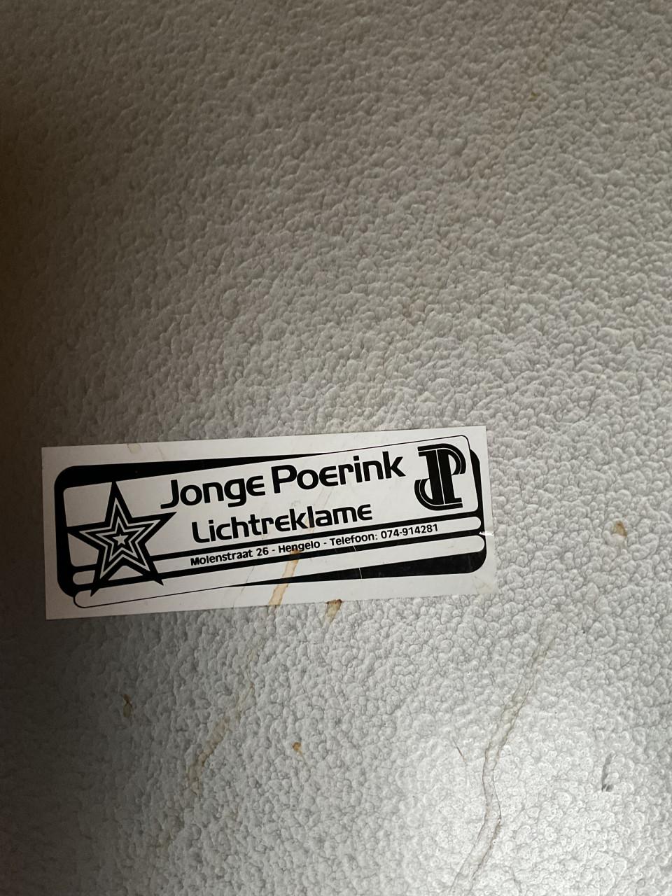 Originele stationsklok ( Jonge Poerink )