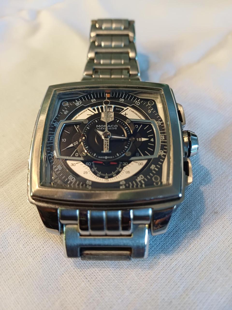 Tag Heuer Monaco Micrograph Replica.
