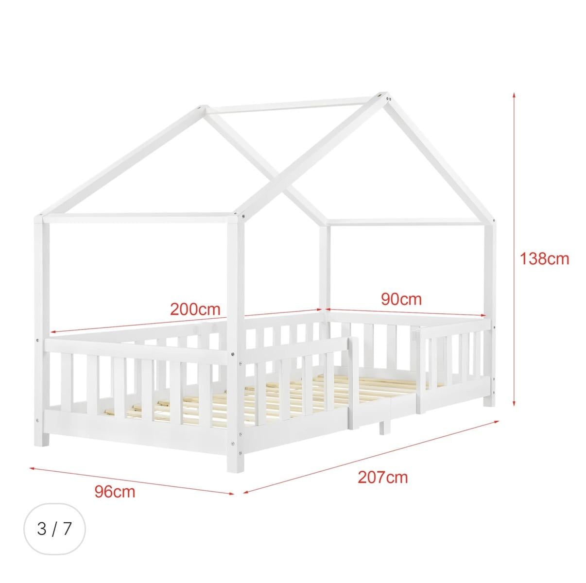 2x Treviolo Huisbed 90x200 incl. matras | Zeer nette staat