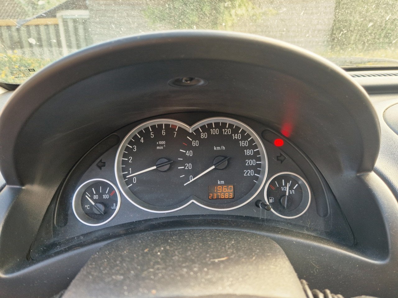 Opel Corsa met slippende koppeling