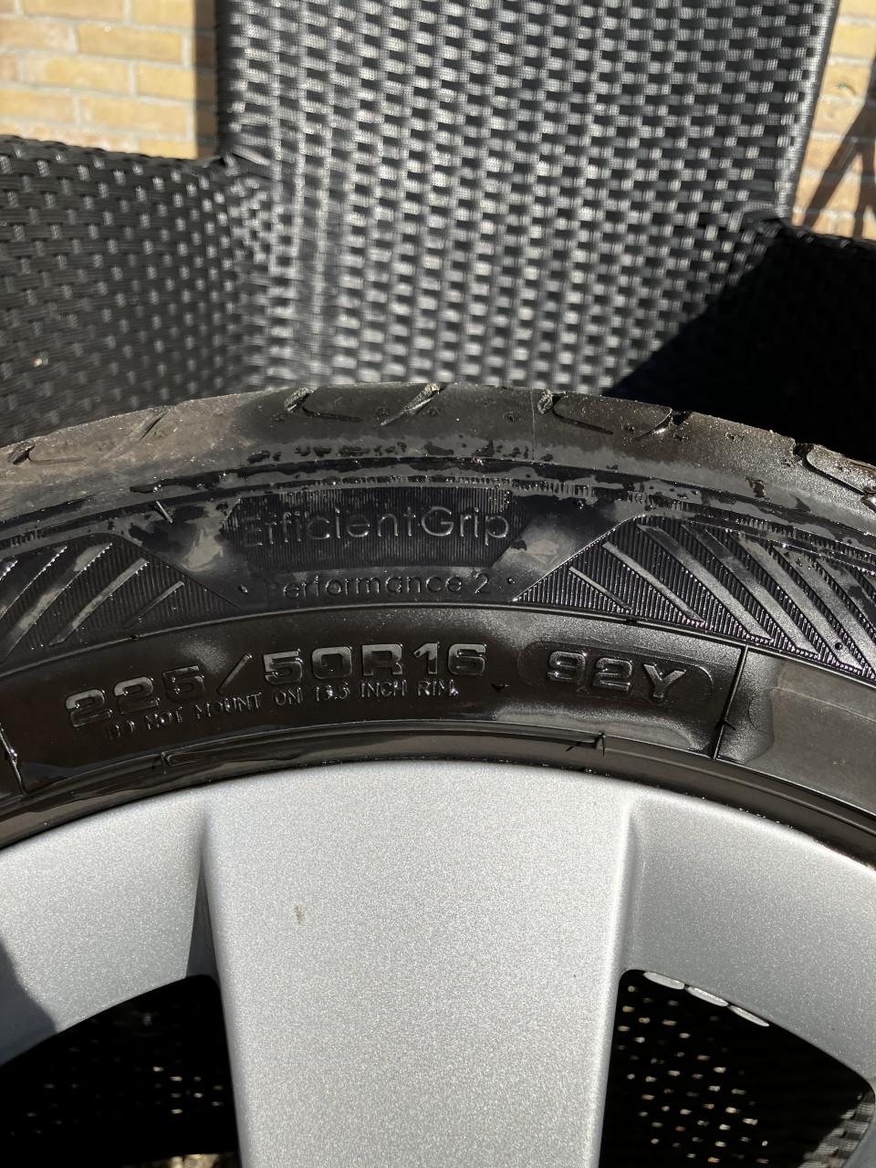 Te Koop : Set Originele Mercedes (w204) 16inch Velgen + banden