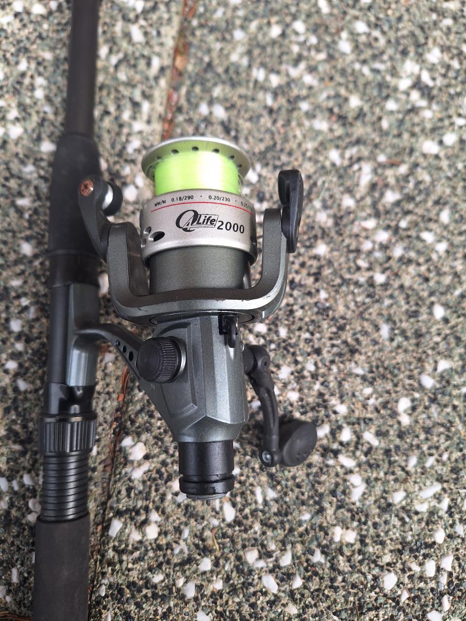 Telescoop hengel met molen