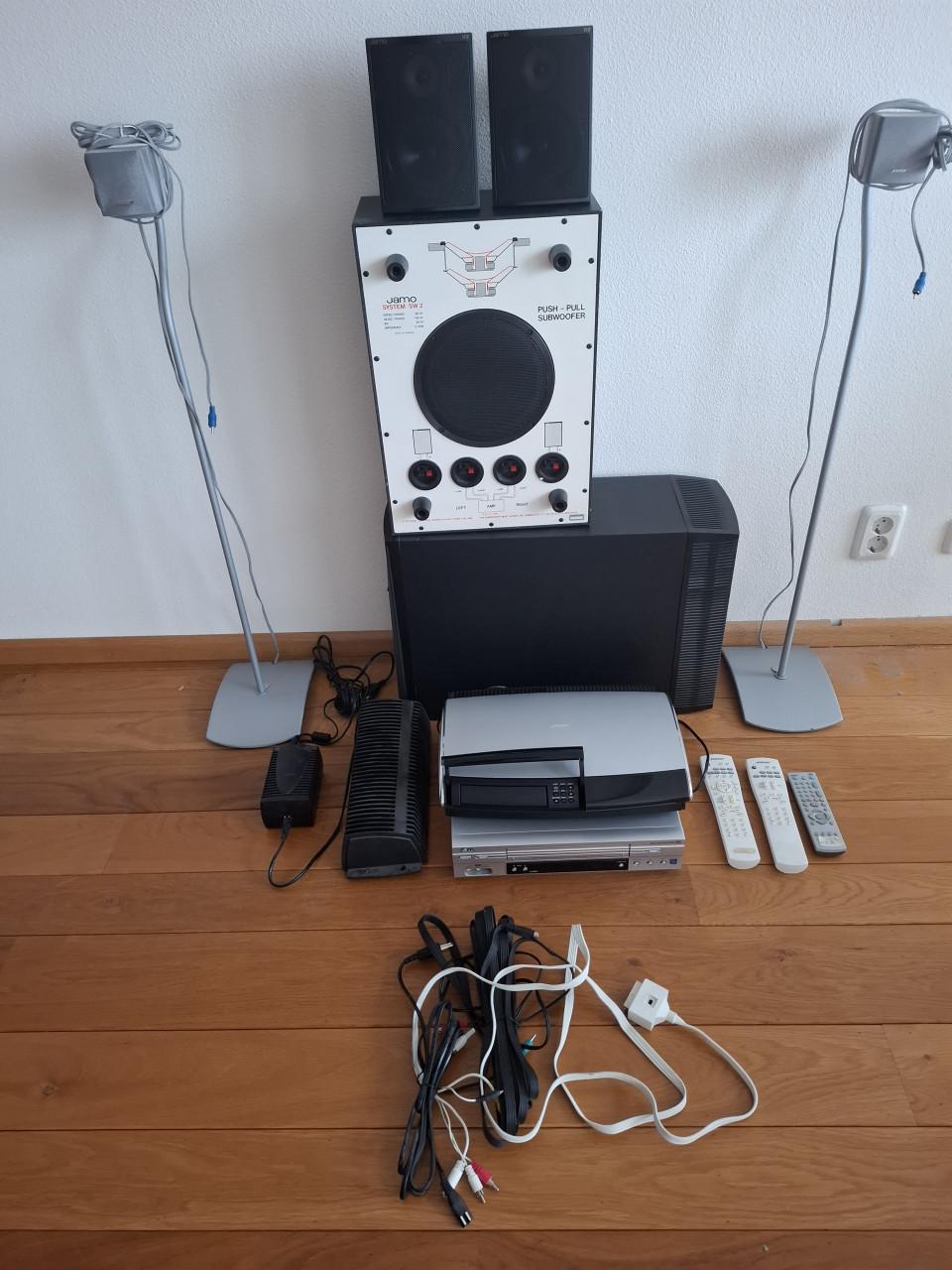 Luxe Bose sound system met dvd speler