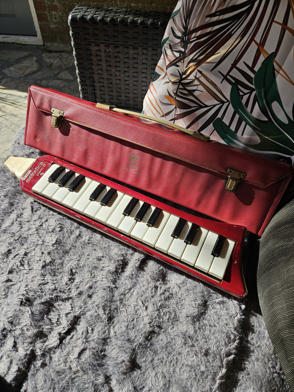 Mooie originele Hohner Melodica Piano 27 incl etui/tas...