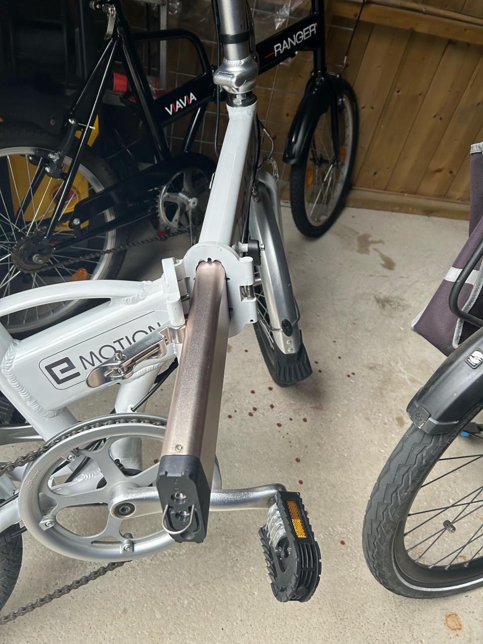 Elektrische vouwfiets