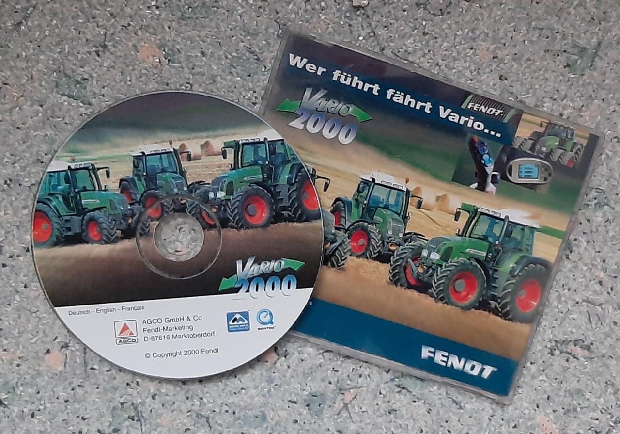 Folders+DVD Fendt tractor