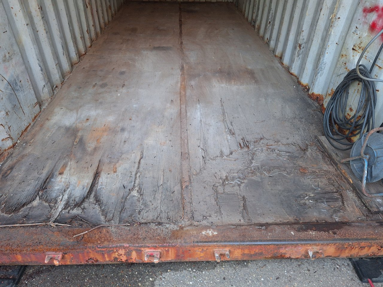 Container 20ft, zeecontainer, opslagcontainer, berging