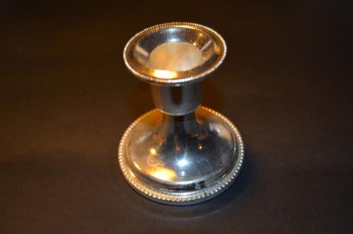 Kleine vintage kandelaar EPNS