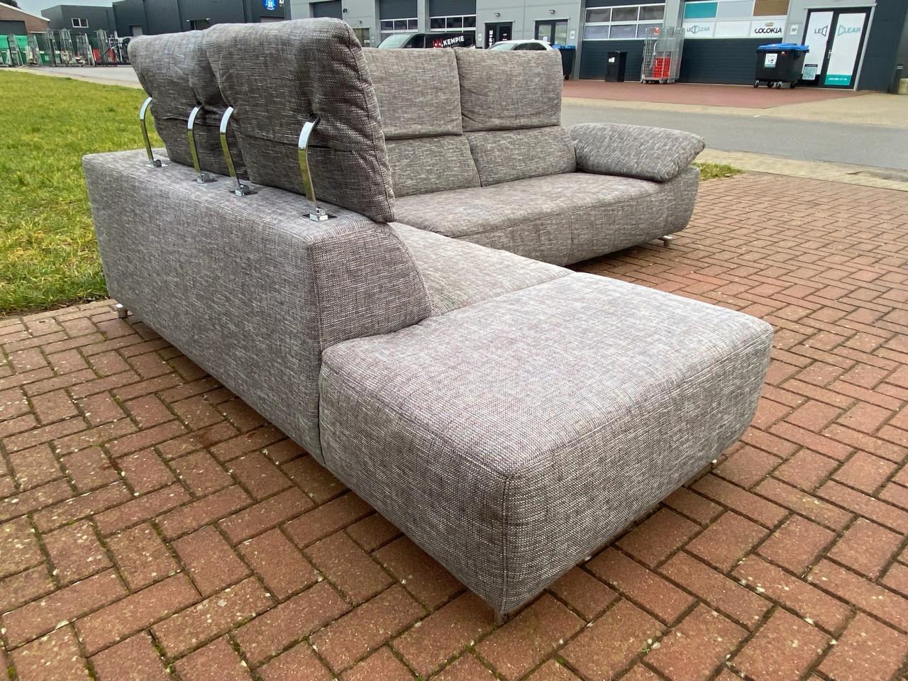 Montèl Unique Stoffen Hoekbank-Diepe Lounge Zit -Modern Nederlands Comfort