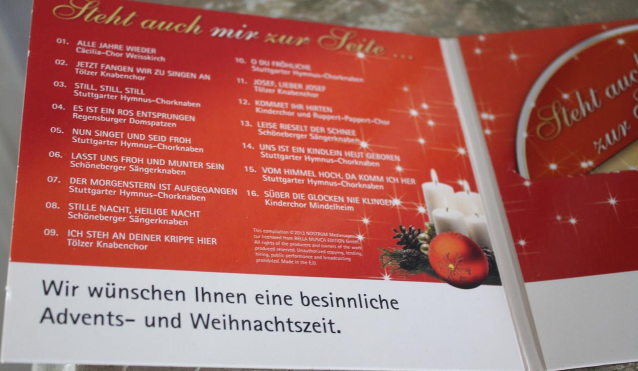 Kerst cd duitstalig nr 5