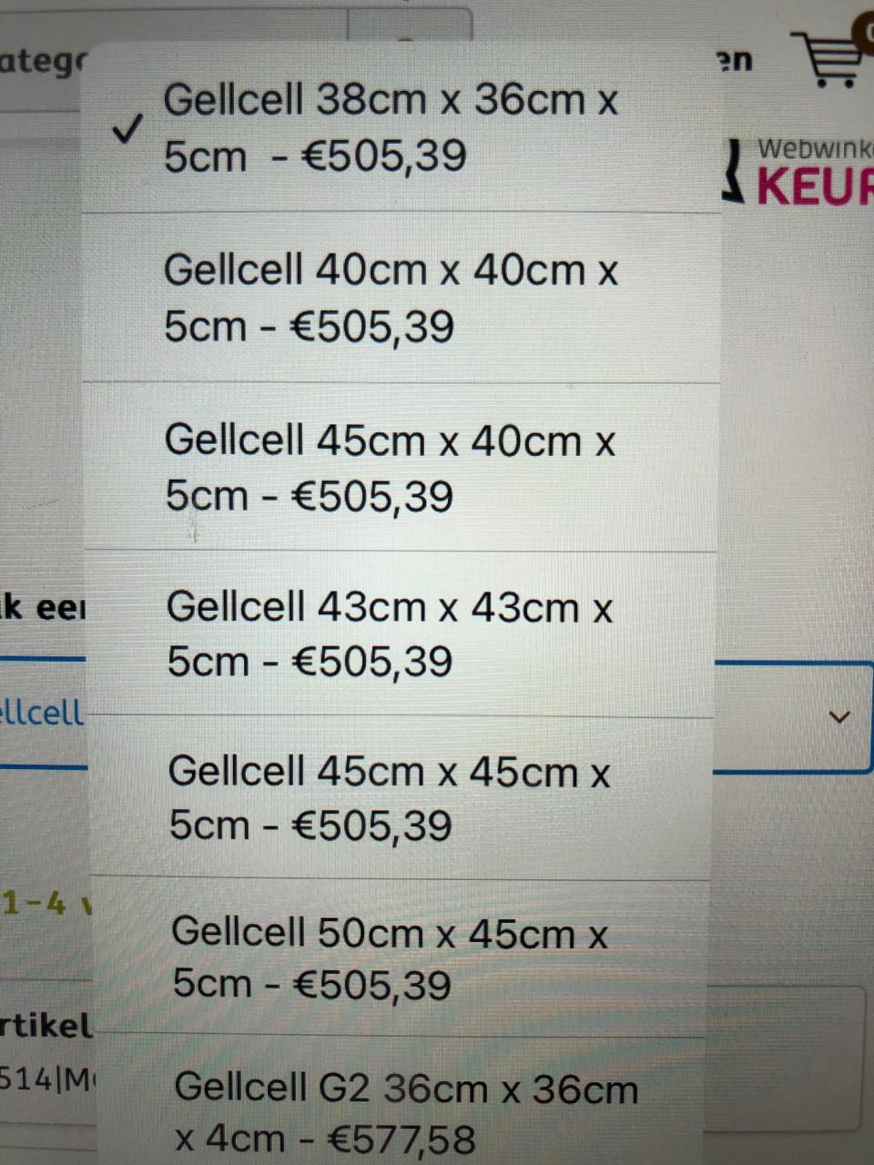 Trulife decubituskussen/rolstoelkussen