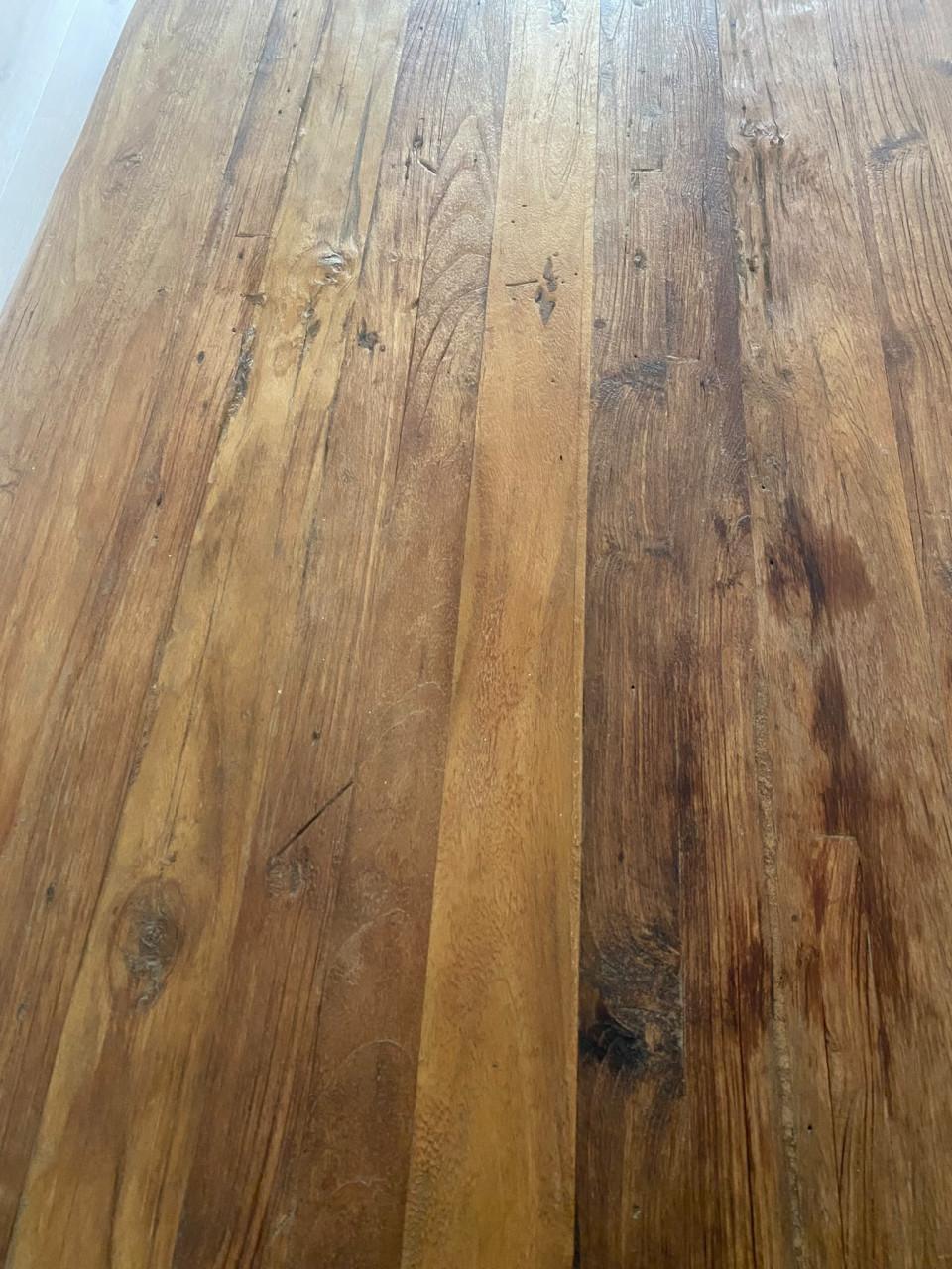 Prachtige teakhouten eettafel Mazzo (Pronto Wonen) – 220 x 105 cm