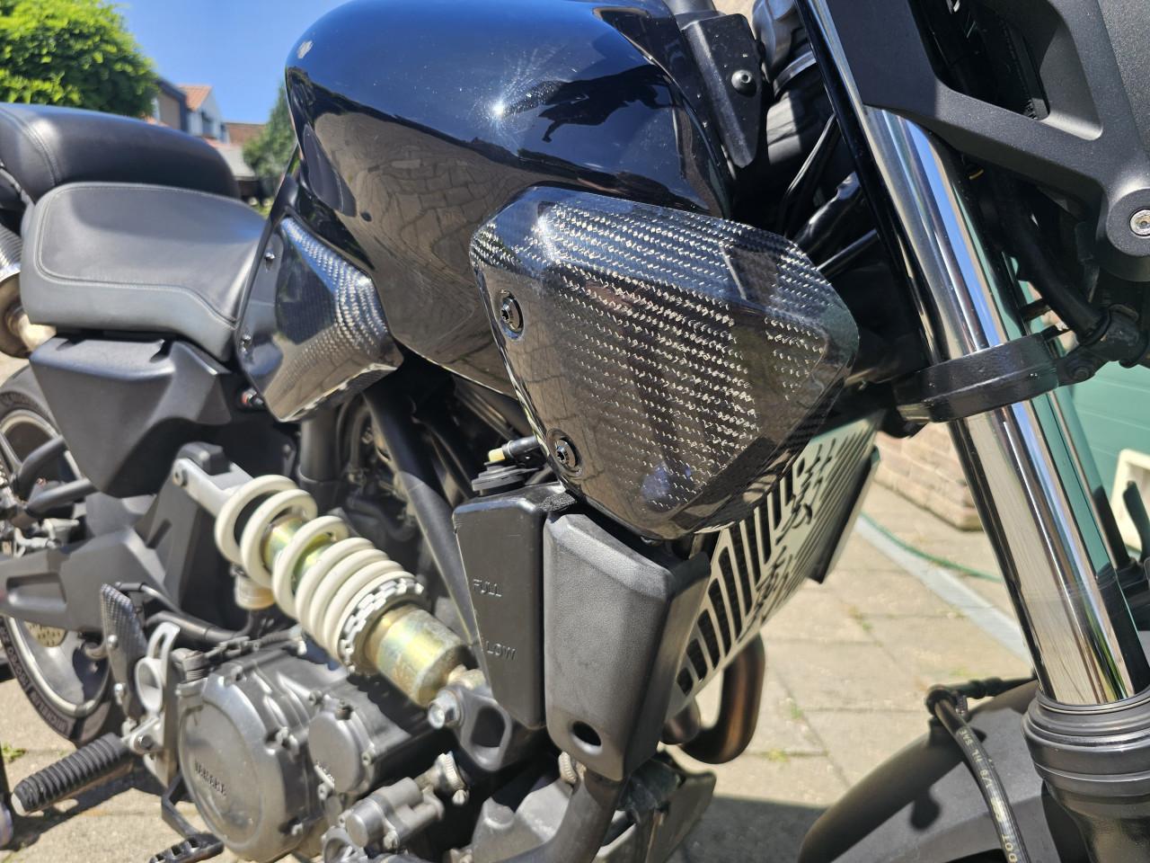Yamaha MT-03 660cc 2009 - Veel carbon - Rijklaar - 35kW A2