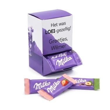 Collega bedankjes met bijpassende kaart