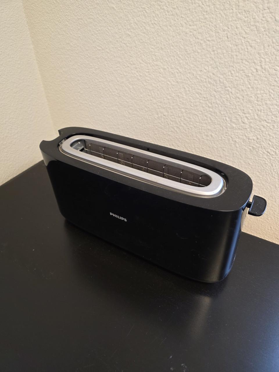 Goedwerkende broodrooster Philips