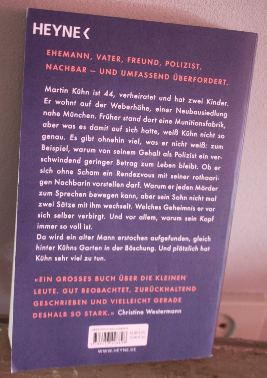 Heyne jan weiler-kuhn hat zu tun- roman duits boek
