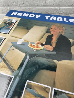 Multifunctionele bijzettafel - Bedtafel – Laptoptafel – Inklapbaar