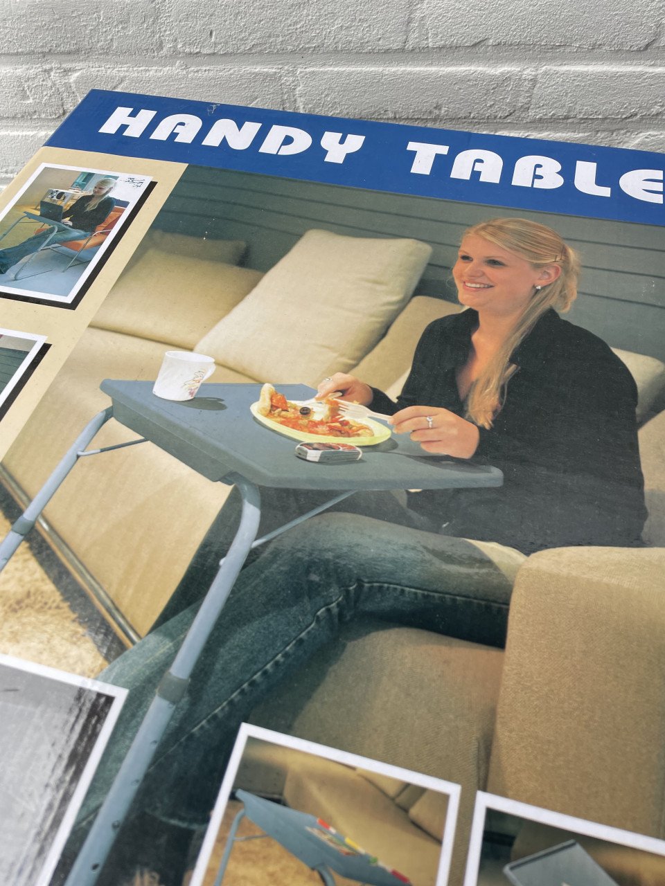 Multifunctionele bijzettafel - Bedtafel – Laptoptafel – Inklapbaar