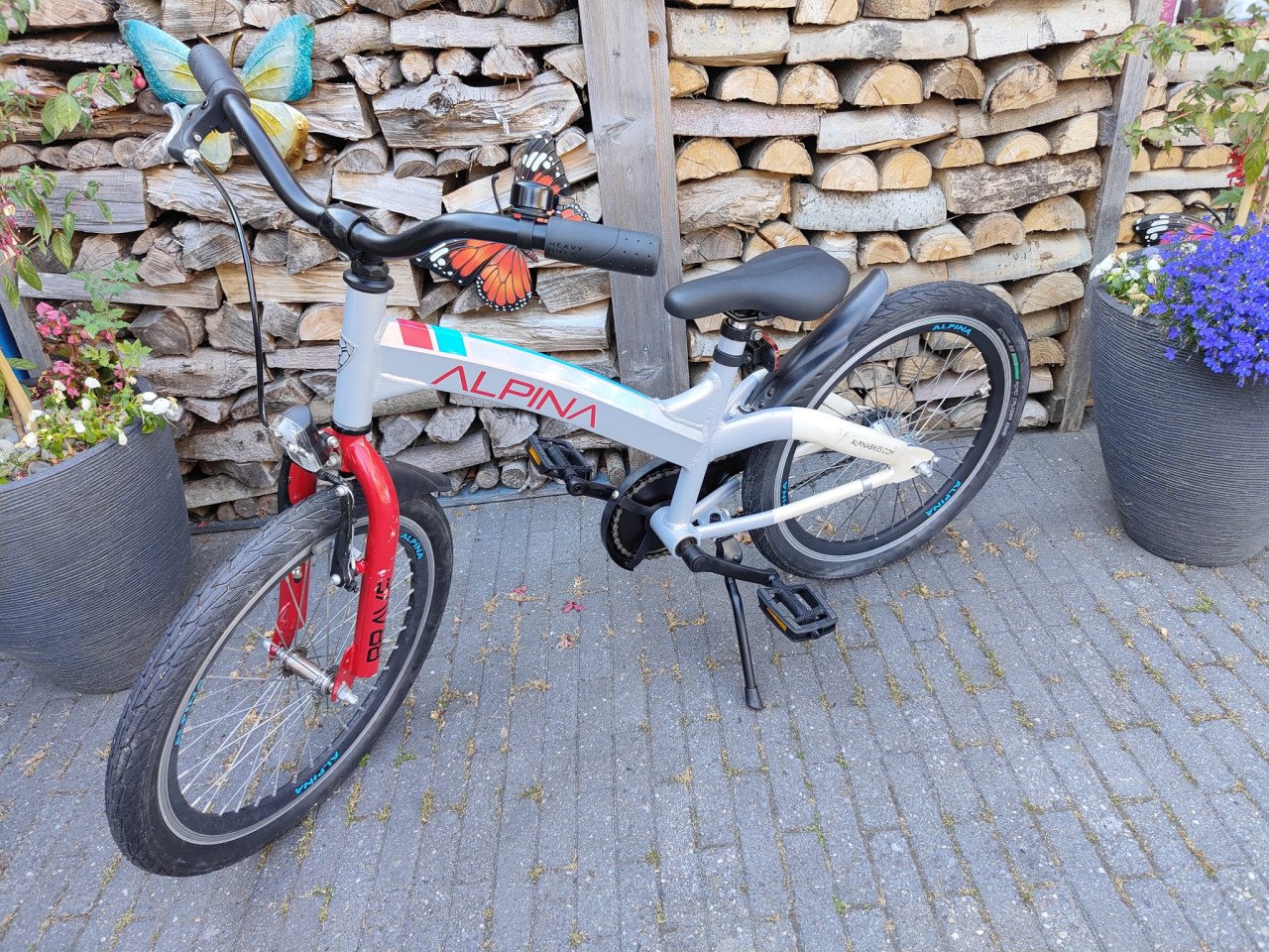 Alpina Brave 20 inch fiets nieuwe Schwalbe banden