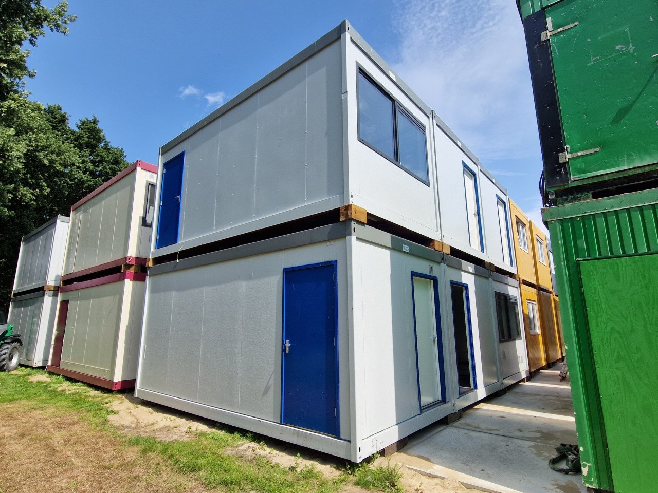 6x9 kantoorunit / woonunit / schaftkeet / bouwkeet
