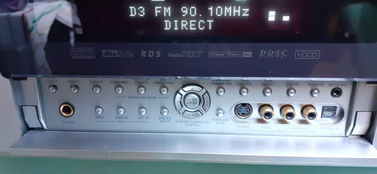 Denon avr-3805 reciever met afstandbediening nieuwstaat