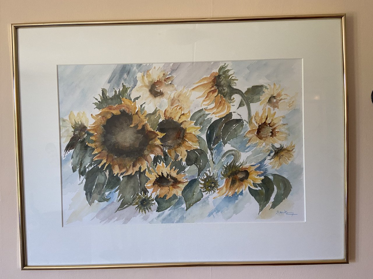 4 aquarellen