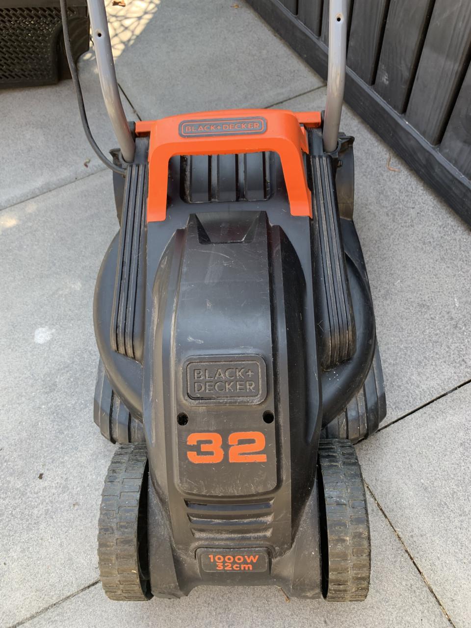 Black+Decker elektrische grasmaaier