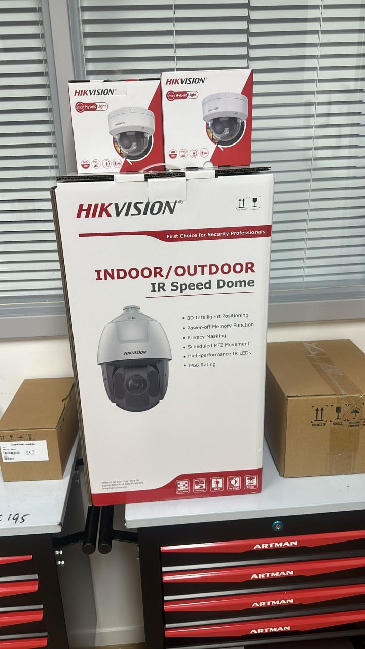 Hikvision IP camerabewaking