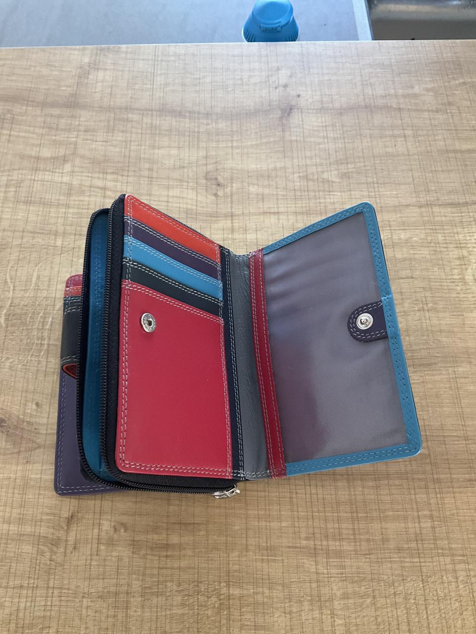 Mooie leren portemonnee