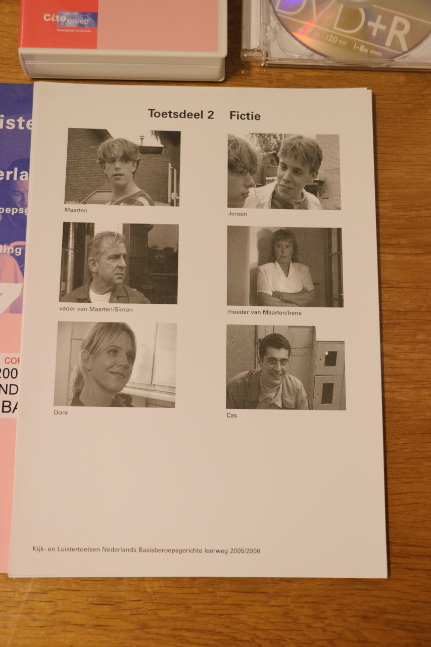 Kijk- en luistertoets Nederland Basisberoepsgerichte leerweg 2005/2006