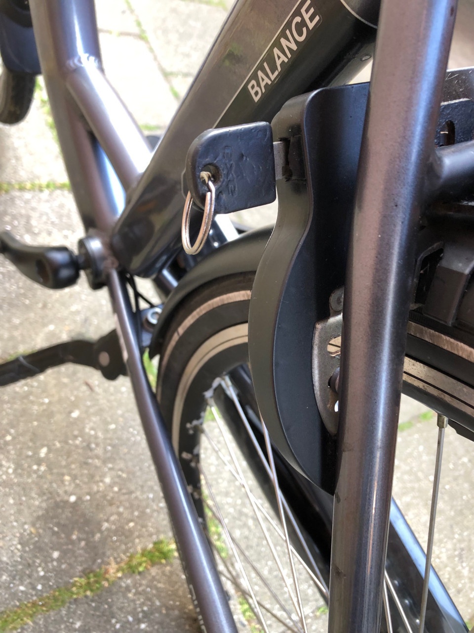 Damesfiets.