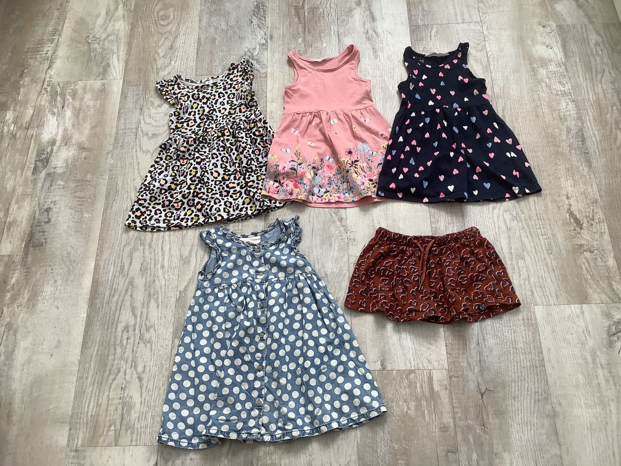Meisjes Zomer Kledingpakket - Maat 92  - 52 stuks + 9 stuks