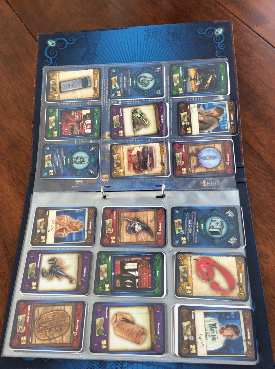 Verzameling: Het huis Anubis. Reality cards.  Compleet.