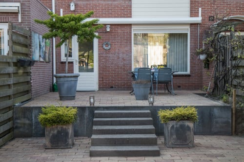 Gemeubileerde eengezinswoning, 4 slaapkamers, tuin en berging in Terneuzen