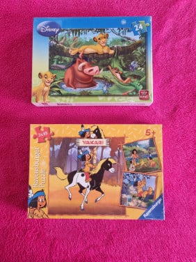 2 kinderpuzzels