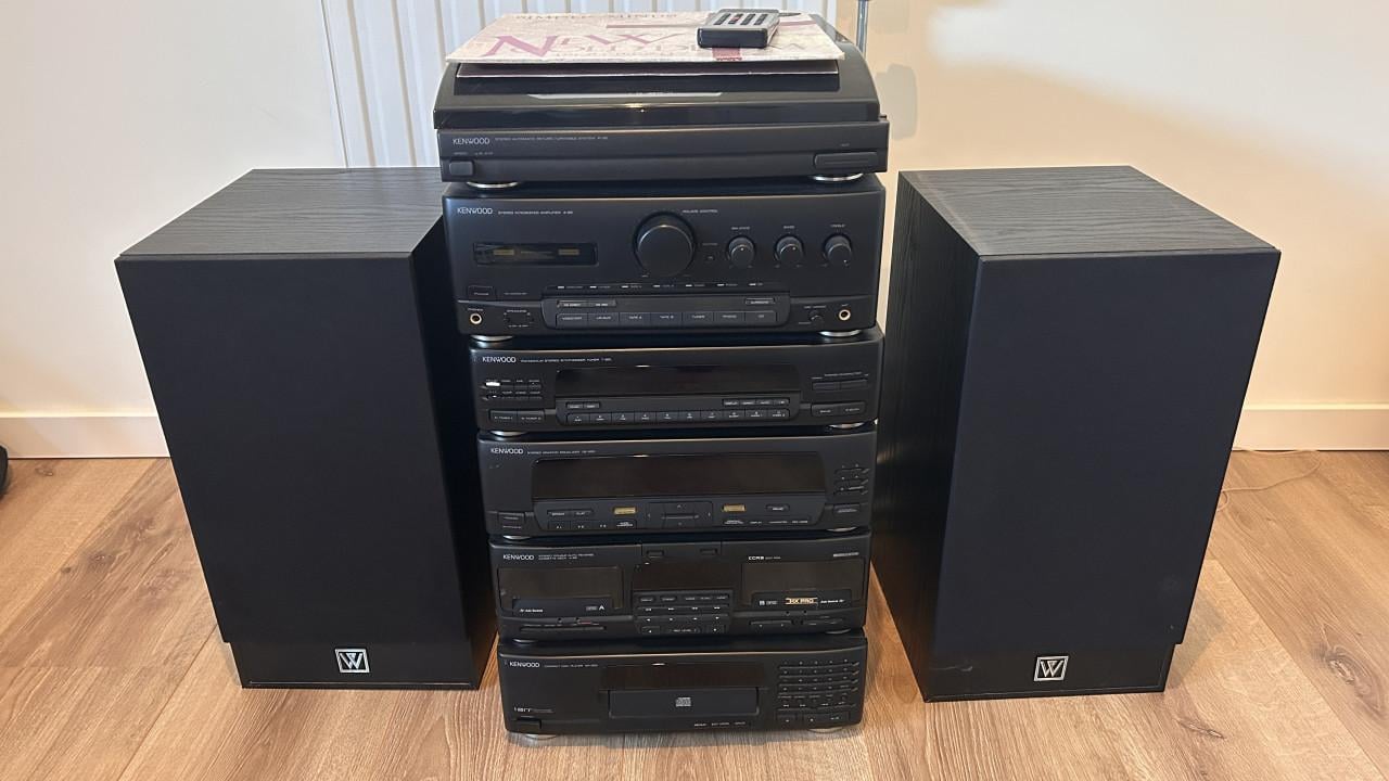 Complete stereoinstallatie incl. boxen