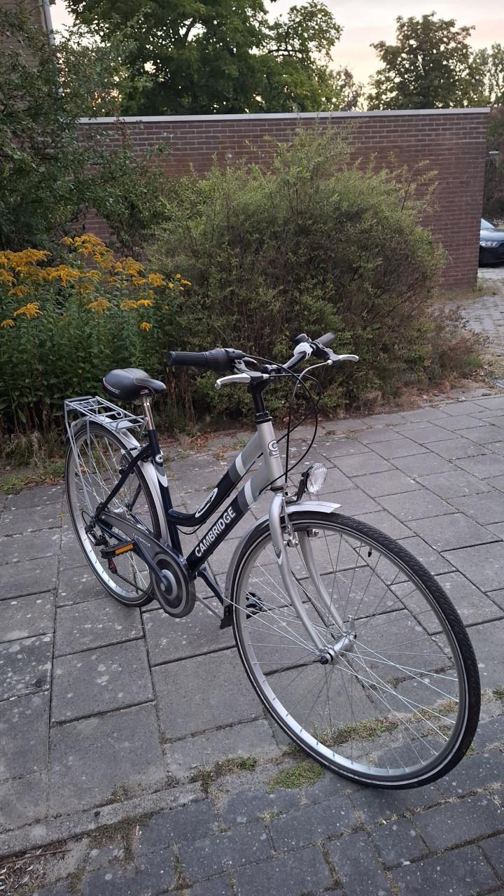 Sportieve dames fiets