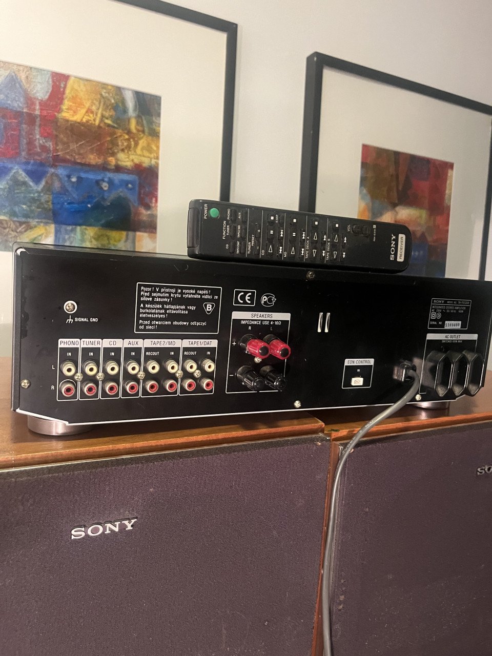 Sony Speakers + gratis versterker