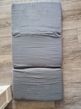 Extra los matras voor campingbed indraagtas