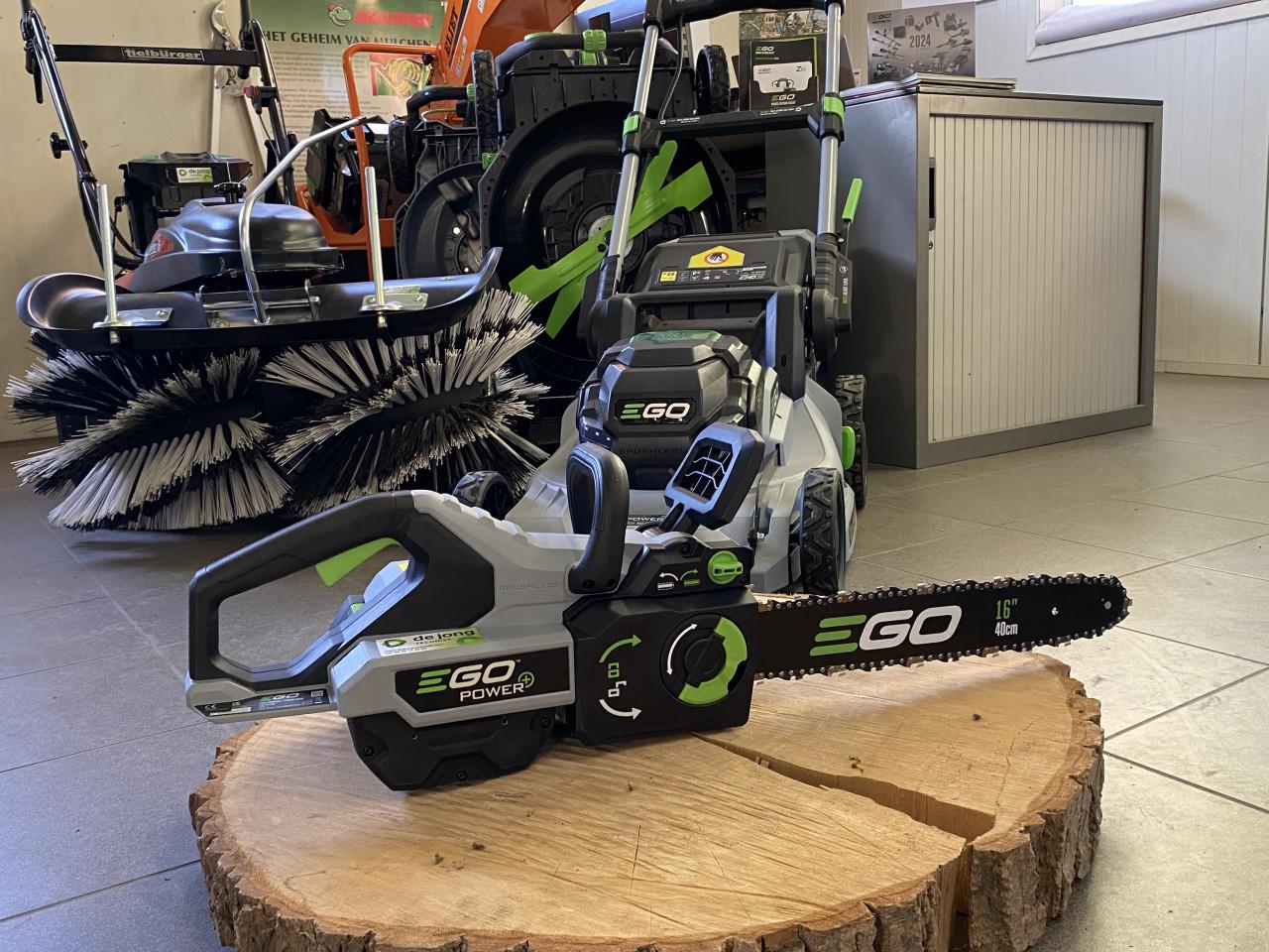 Ego accu kettingzagen Ego tuinmachines