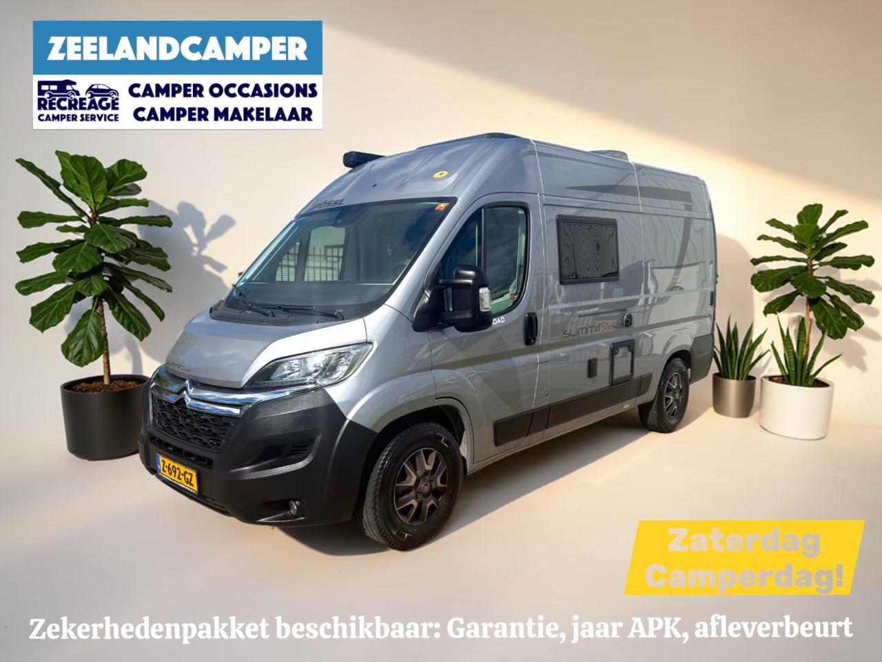 Luxe Pössl Summit Shine 540 | 1 eigenaar | Trekhaak | Fietsdrager | 2jr oud