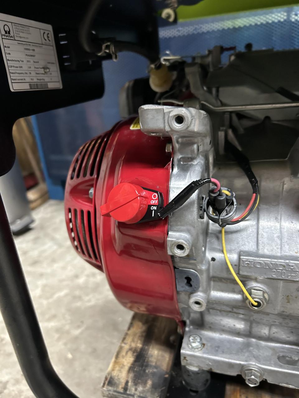 Aggregaat Pramac ES5000 Honda generator