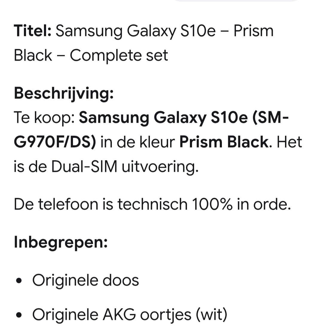 Telefoon Samsung