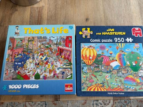 Jan v Haasteren en That’s Life puzzel