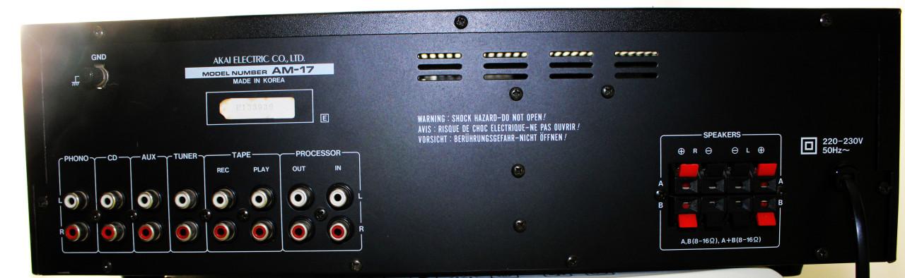 Akai Vintage versterker